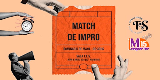 Imagem principal do evento M15 IMPRO CLUB (Match de Improvisación)