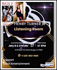 Henry Turner Jr listening Room Presentation of Jelly B and D'Wolfe