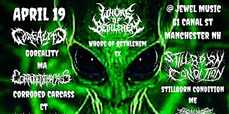 Come  kick off 420 weekend with some extreme metal.