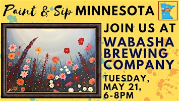 Hauptbild für May 21 Paint & Sip at Wabasha Brewing Co.