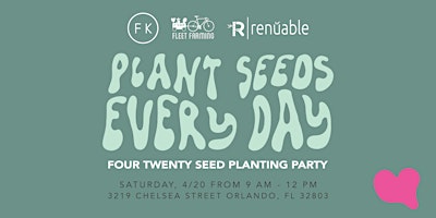 Imagem principal de Green Thumb Gathering: Earth Day Planting Party w/ Fresh Kitchen & Renuable