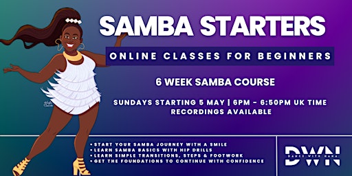 Samba Starters: Online samba classes for beginners primary image