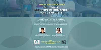 Imagem principal do evento Pilates and Neuroperformance for Gymnasts
