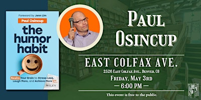 Paul Osincup Live at Tattered Cover Colfax primary image