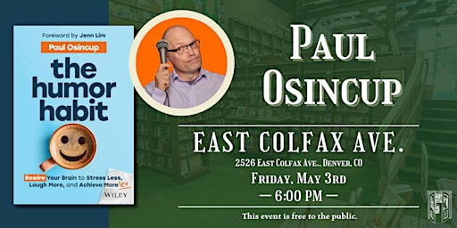 Paul Osincup Live at Tattered Cover Colfax primary image