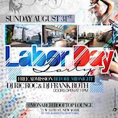 Labor Day Sunday Party at Monarch Rooftop Lounge : Free E&R Group Pass primary image