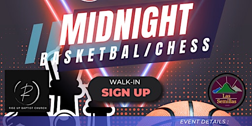 Imagem principal do evento Midnight Basketball/Chess!