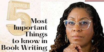 Imagen principal de Masterclass - 5 Most Important Things to know in Book Writing