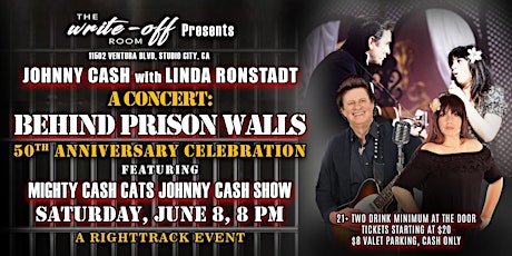 Imagem principal do evento The Mighty Cash Cats/Johnny Cash/Linda Ronstadt - Tennessee Prison Concert