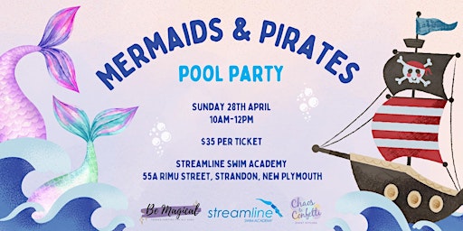 Mermaids and Pirates Pool Party primary image