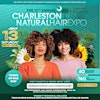 Logotipo de Charleston Natural Hair Expo