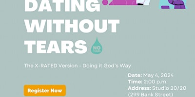 Dating Without Tears- Doing IT God's way primary image