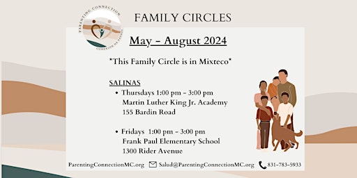 MLK Family Circle in Mixteco| MLK Circulo Familia En Mixteco primary image