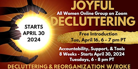 ★ Spring Decluttering for Women ★  Free Introduction ★ primary image