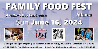 Primaire afbeelding van Atlanta Culinary Charities presents the 10th Annual Family Food Fest Atlanta