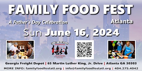 Atlanta Culinary Charities presents the 10th Annual Family Food Fest Atlanta