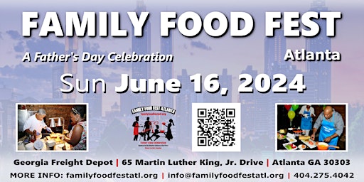 Image principale de Atlanta Culinary Charities presents the 10th Annual Family Food Fest Atlanta