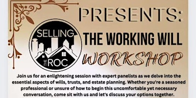 Selling The Roc: The Working Will Workshop primary image