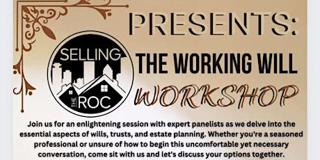 Selling The Roc: The Working Will Workshop