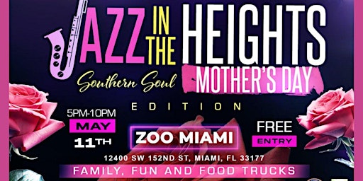 Imagem principal do evento Jazz in the Heights Mother’s Day Edition