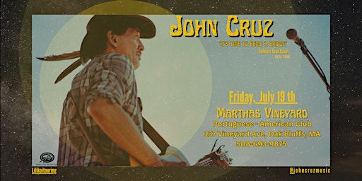 Hauptbild für John Cruz "It's Time To Build A Bridge" 2024 East Coast Tour