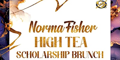 Primaire afbeelding van Lady Norma Fisher HIGH TEA Scholarship Brunch