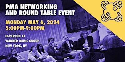 Image principale de PMA Round Table Networking Event NYC