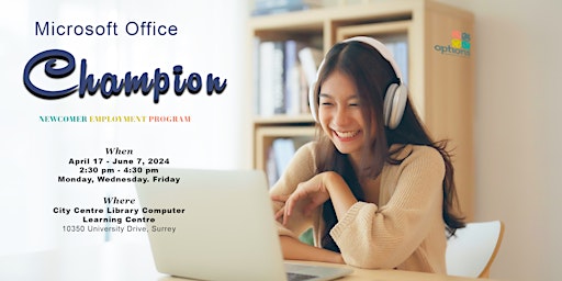 Imagem principal do evento Microsoft Office Champion Training (FREE)