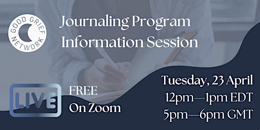 Imagen principal de GGN Journaling Program: Free Info Session