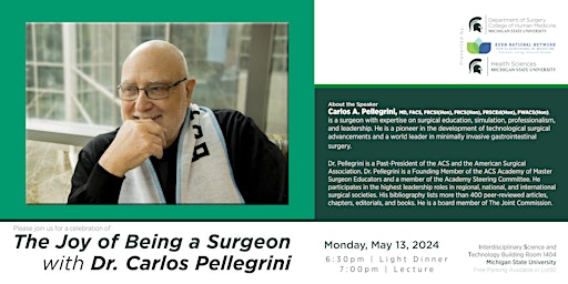 Hauptbild für The Joy of Being a Surgeon with Dr. Carlos Pellegrini