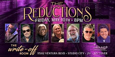 THE REDUCTIONS - Special Guest Jim Keltner