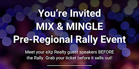 Mix & Mingle Pre-Rally Event