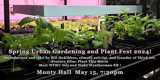 Primaire afbeelding van Spring Urban Gardening and Plant Fest 2024!