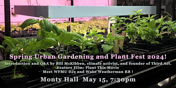 Spring Urban Gardening and Plant Fest 2024!