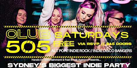 Club 505 // Weekly Indie Night // SATURDAYS