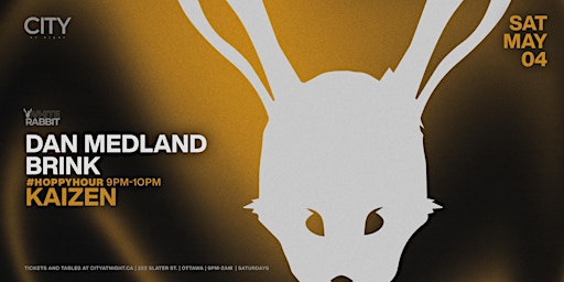 Imagem principal do evento White Rabbit: Dan Medland, Brink, Kaizen