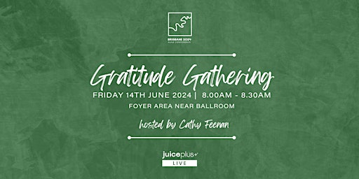 Imagem principal do evento GRATITUDE  GATHERING