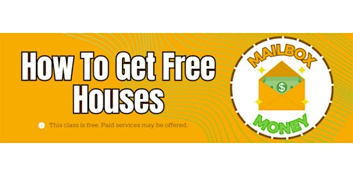 Primaire afbeelding van Mailbox Money 1.0 - How to Get Free Rental Properties From Home