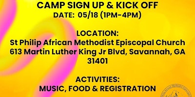 T.I.A.  Through It All Twist Away Camp Sign Up & Kick Off primary image