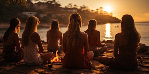 FREE Beach  Summer Solstice Fire Ceremony & Sound Bath Meditation  primärbild