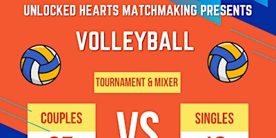 Hauptbild für Couples Vs. Singles Volleyball Tournament & Mixer