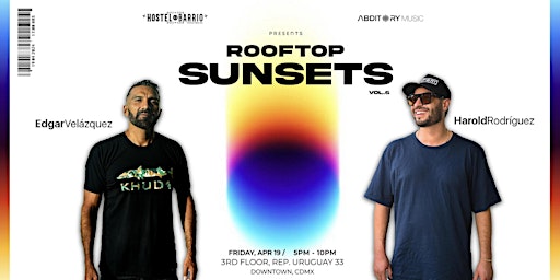 Imagem principal do evento ROOFTOP SUNSETS by Hostel Barrio & Abditory Music