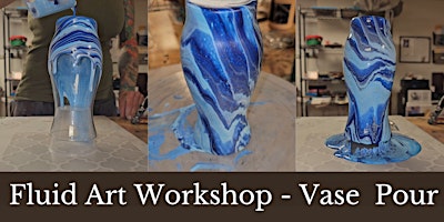 Imagem principal do evento Fluid Art Workshop - Vase and Canvas Pour