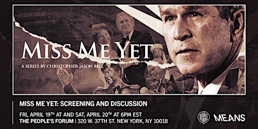 Image principale de SCREENING: MISS ME YET? w/ MEANSTV