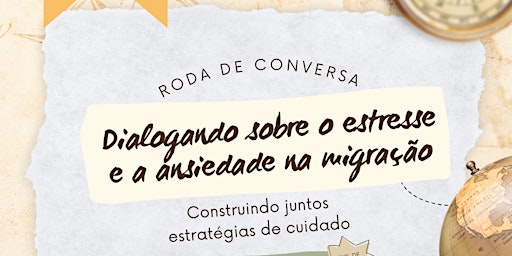 Imagem principal do evento Dialogando sobre o estresse e ansiedade na migração