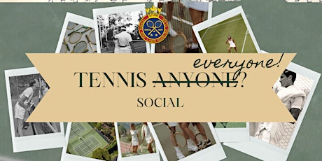 Tennis Everyone! (Social)