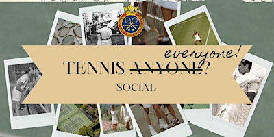 Tennis Everyone! (Social) primary image