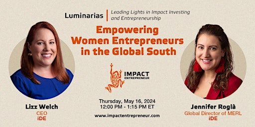 Empowering Women Entrepreneurs in the Global South primary image