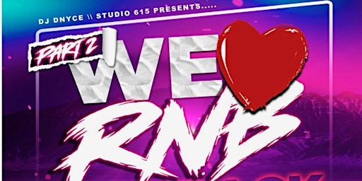 Imagem principal do evento We L<3VE RnB PART II