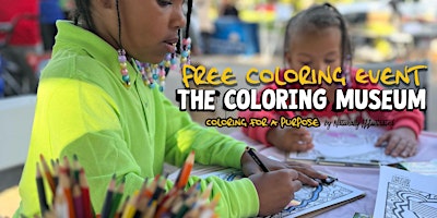 Imagem principal do evento Free Coloring Event by The Coloring Museum